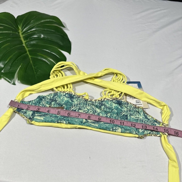 NWT $71‎ Maaji Lady Macrame Heaven Bikini Reversible Top [SZ Small ] #U646 - Picture 11 of 12